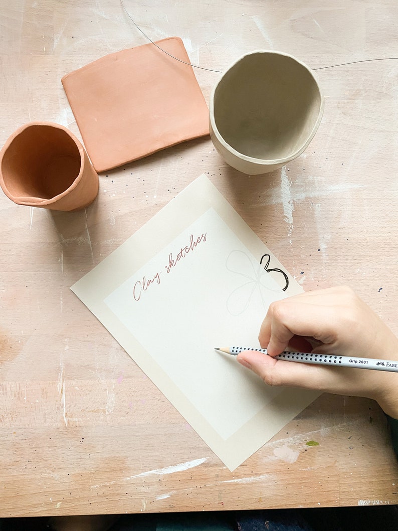 Printable Pottery Log Pottery Journal Ceramics Diary Etsy