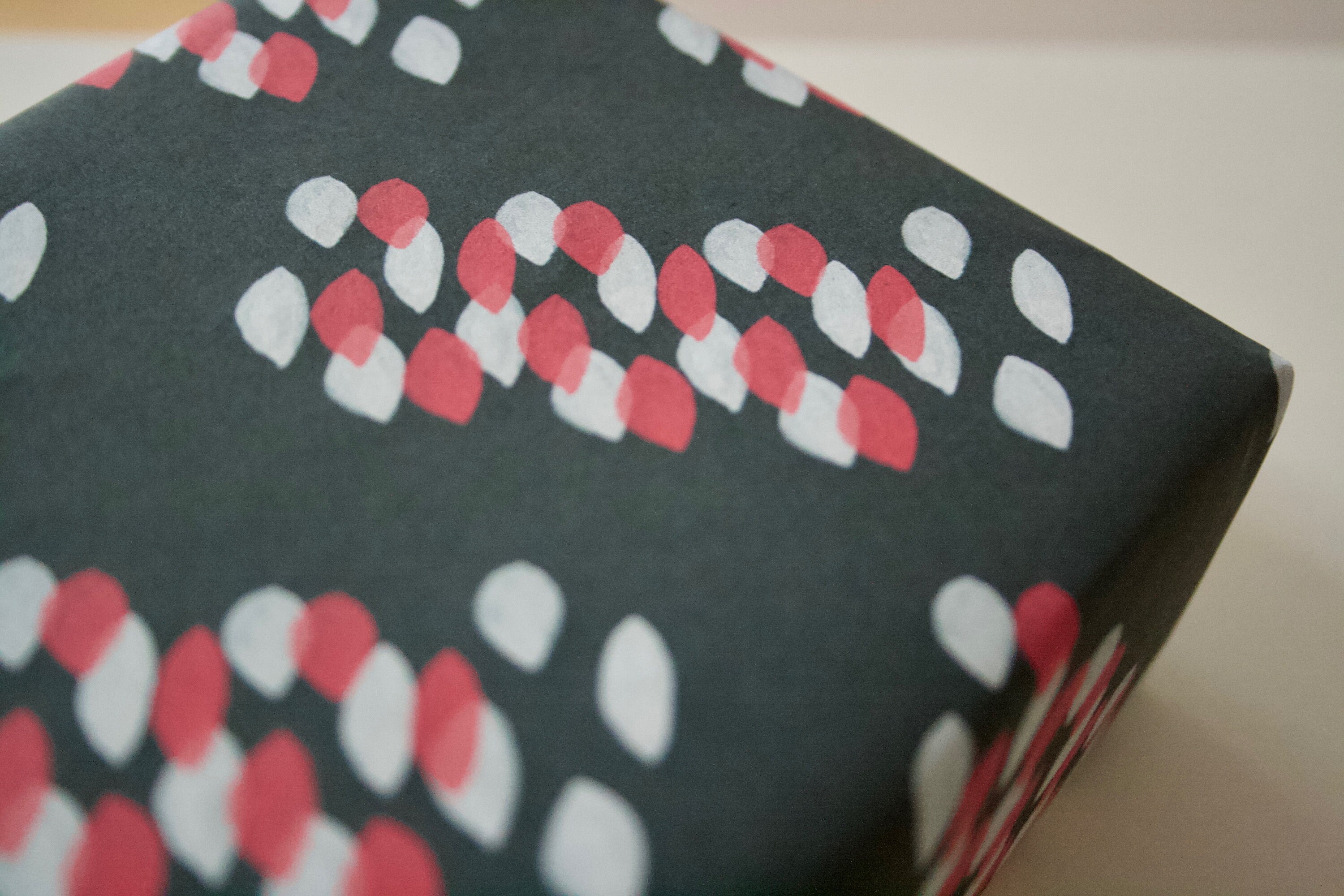 Indigo A4 Printable Wrapping paper for Valentine's and Etsy