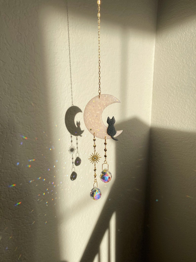 Mini Luna Sun Catcher / Rainbow Maker image 1