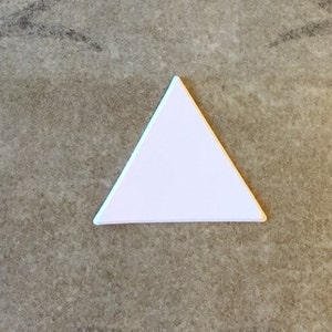 1&quot; Equilateral Triangle For English Paper Piecing Shapes by All Quilty Choose Package Size