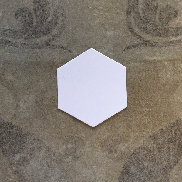 Hexagon Paper Punches Etsy