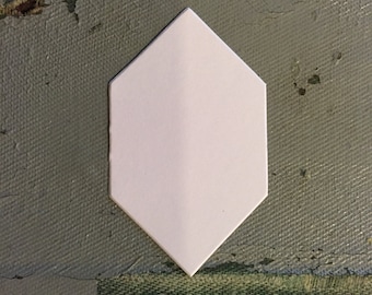 1&quot; Honeycomb Hexagon For English Paper Piecing Shapes  by All Quilty Choose Package Size