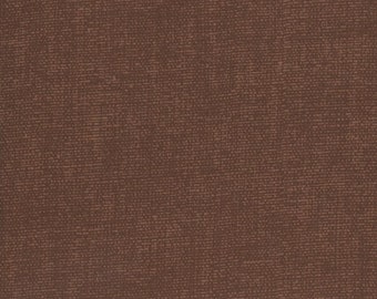QUILTER'S Fabric 100% Cotton 45-inch By The Yard Weave Tonal Chocolate Brown