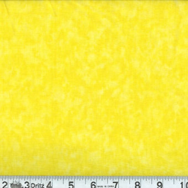 108" extra wide quilt backing BTY  100% cotton Blenders Lemon Yellow
