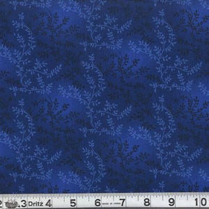 108" extra quilt backing By the Yard All Cotton Tonal Vineyard Royal Blue