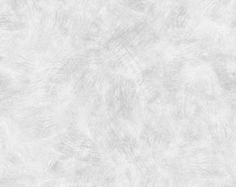 108" extra quilt backing By the Yards 100% cotton Brush Strokes #1 Cream and Pale Gray