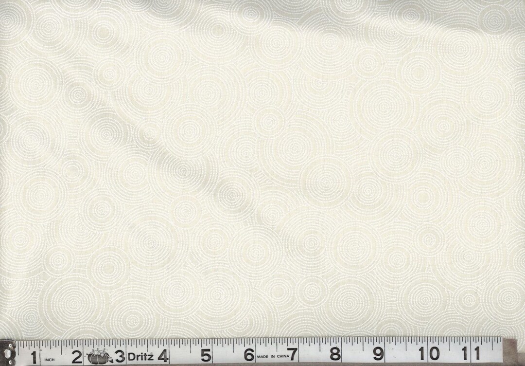 108 Extra Wide Quilt Backing BTY Yards 100 Cotton White on Tint