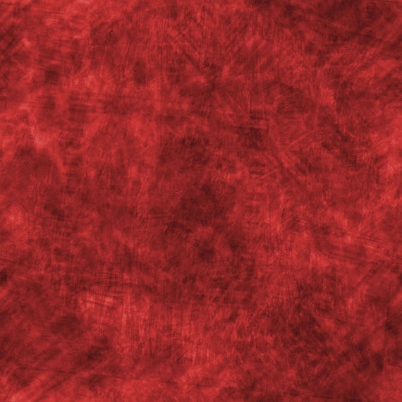 Red Scarlet Grain of Color Cotton Wideback Fabric Per Yard