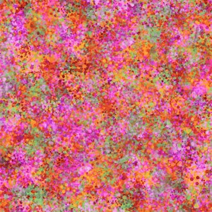 108&quot; extra wide quilt backing Quilter&#39;s Fabric By the Yard 100% cotton Confetti Graffiti Pink Orange Green
