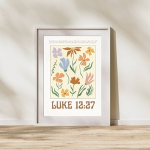 Scripture Art Print | Digital Download | Scripture Art | Christian Prints Download | Verse Art Modern | Christian Art |  Christian Prints