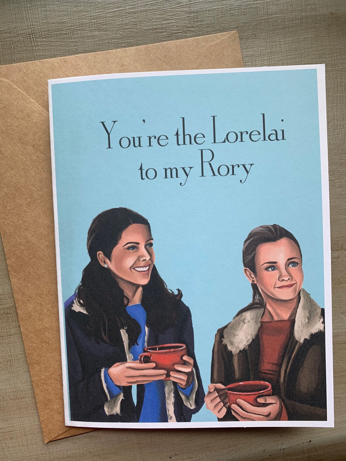 Gilmore Girls Birthday Card Gilmore Girls Greeting Card Etsy