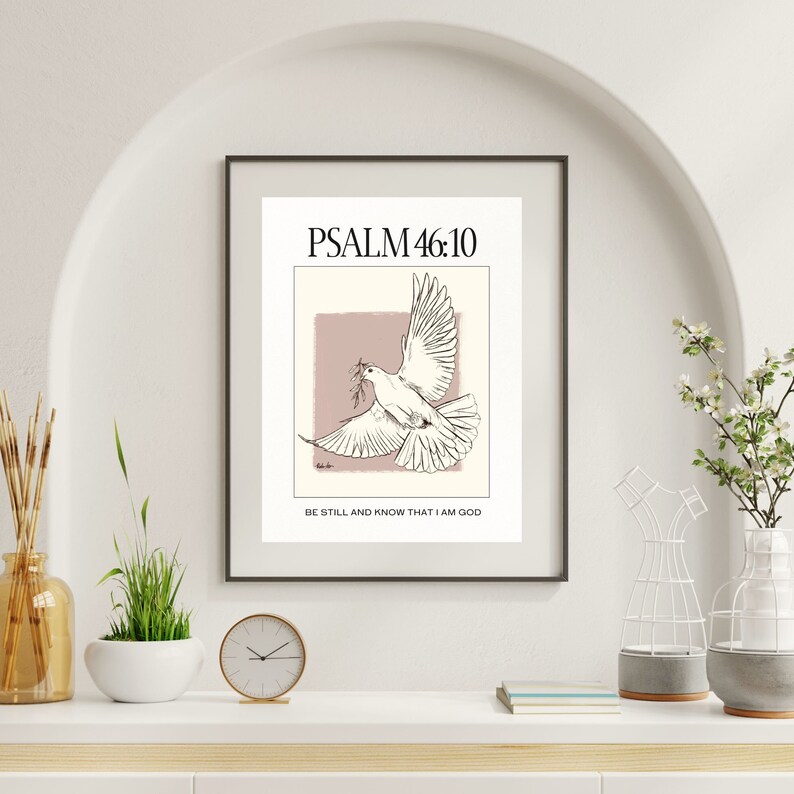 Scripture Art Print | Digital Download | Scripture Art | Modern ...