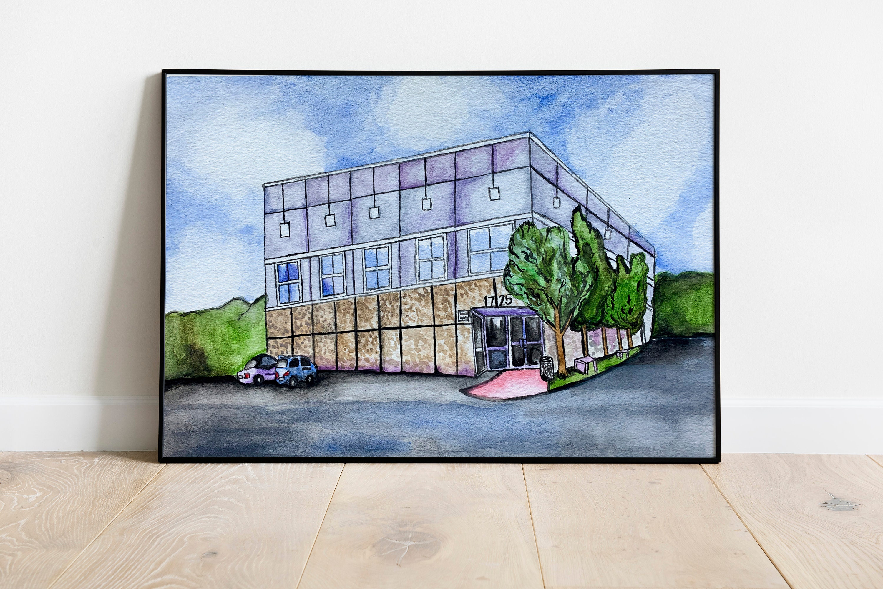 The Office TV show Pam Painting Art Print The office gifts Etsy