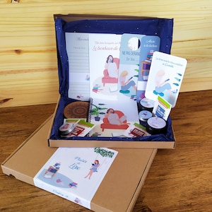 Cadeau lecture, fan de livres, coffret papeterie personnalisé, box plaisir de lire