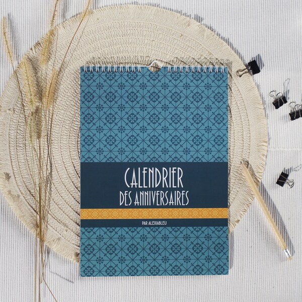 Birthday Calendar Wall Hanging Etsy
