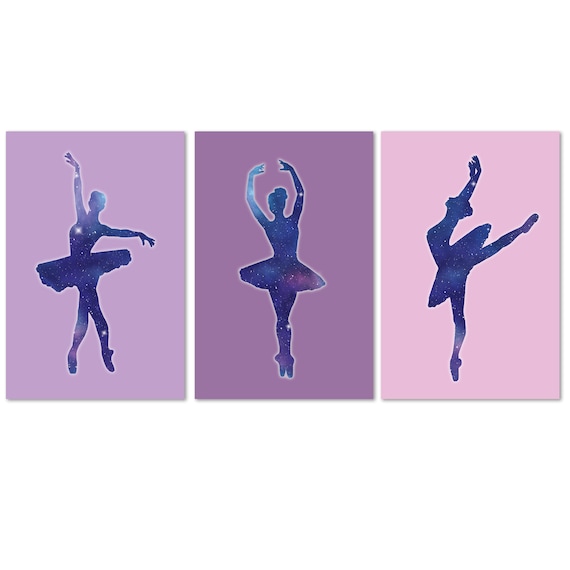 3 affiches danse classique, décoration chambre de fille, adolescente,  poster sport, danseuse, ballerine -  France