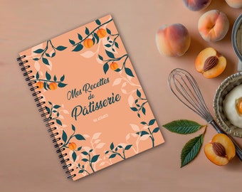 Cahier de pâtisseries A5 à remplir