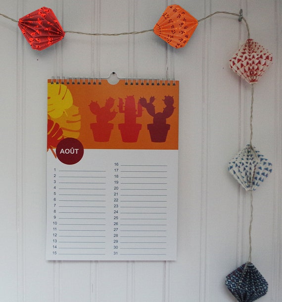 Calendrier Perpetuel Pour Noter Les Anniversaires Mural Cadeau Danniversaire - 