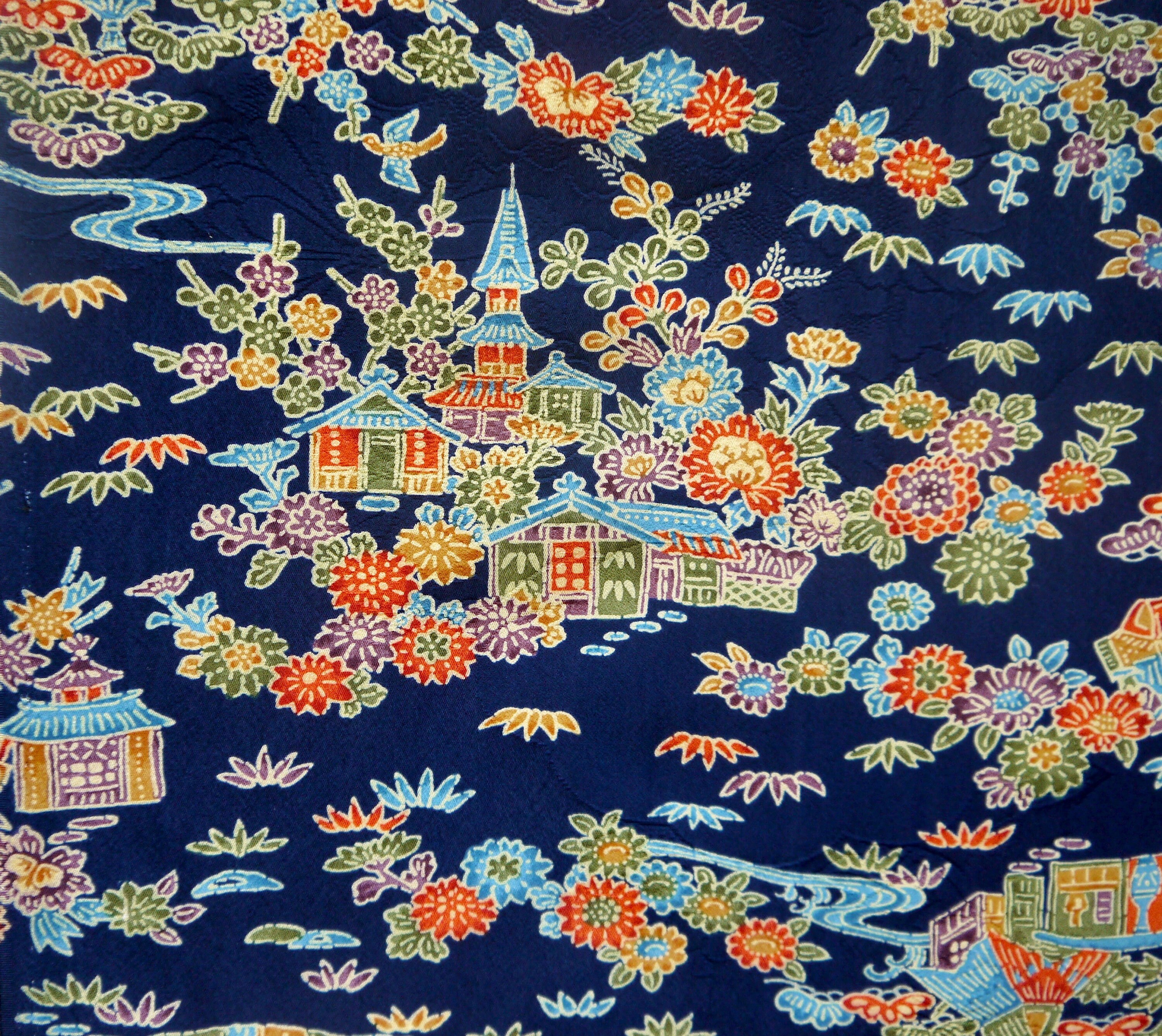 kimono silk fabric