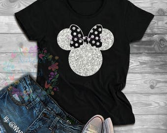 black minnie mouse shirt