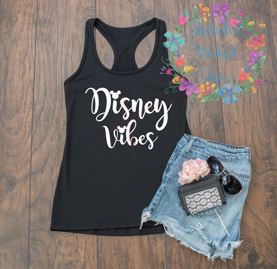 Disney Vibes // T-shirt or Tank Top // Disney shirts // Disney | Etsy