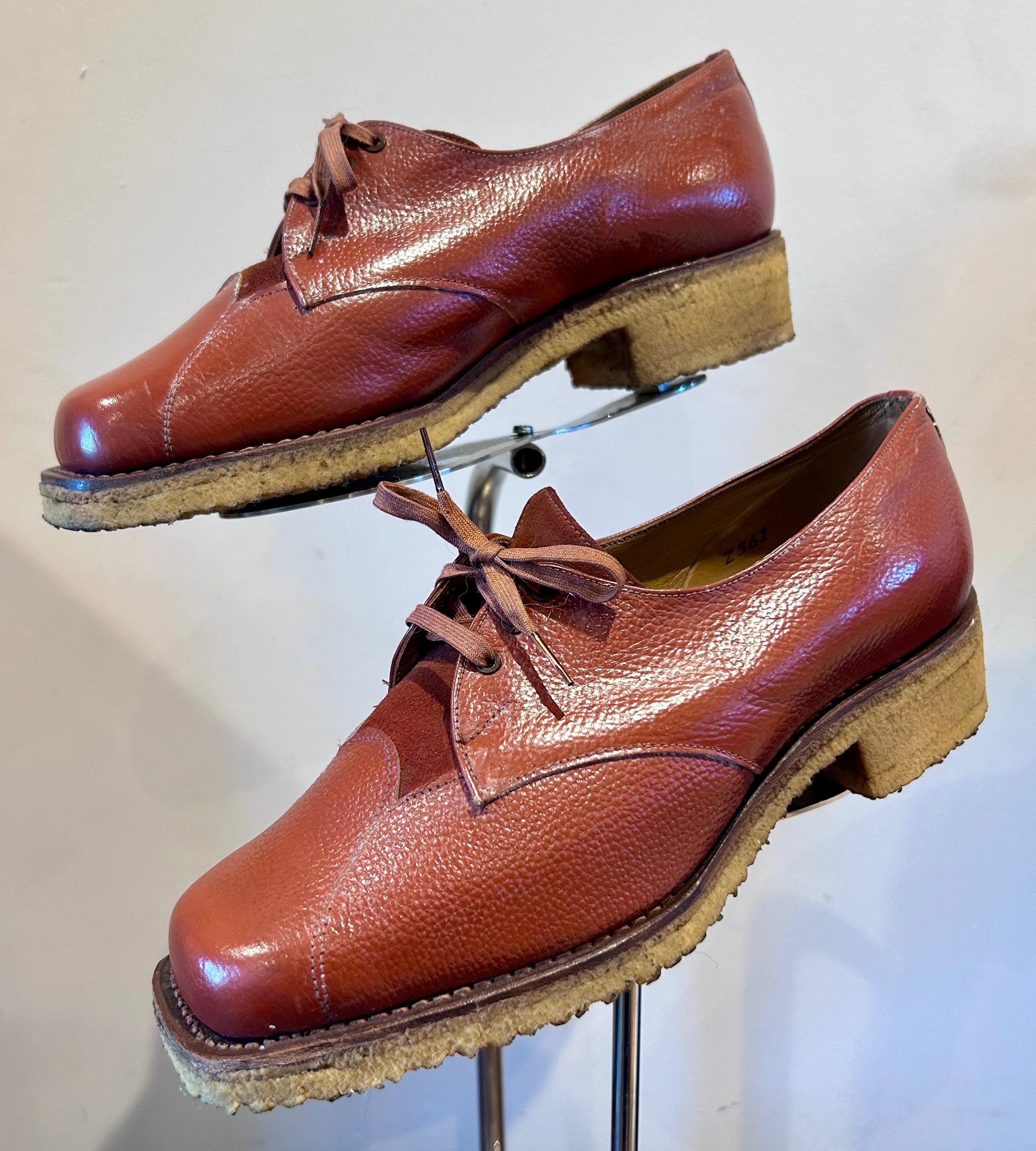 Escarpins Talons Nine West Tukio Tan En Cuir Taille US 7.5 - Portés Une Seule Fois - Marron