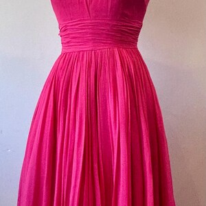 1950s Lord Taylor Pink Silk Chiffon Cocktail Dress - Etsy