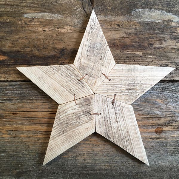 Reclaimed Wood Star