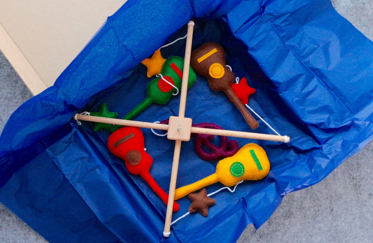 Baby Mobile with Guitars and Clef Crib Baby Mobile READY TO Etsy