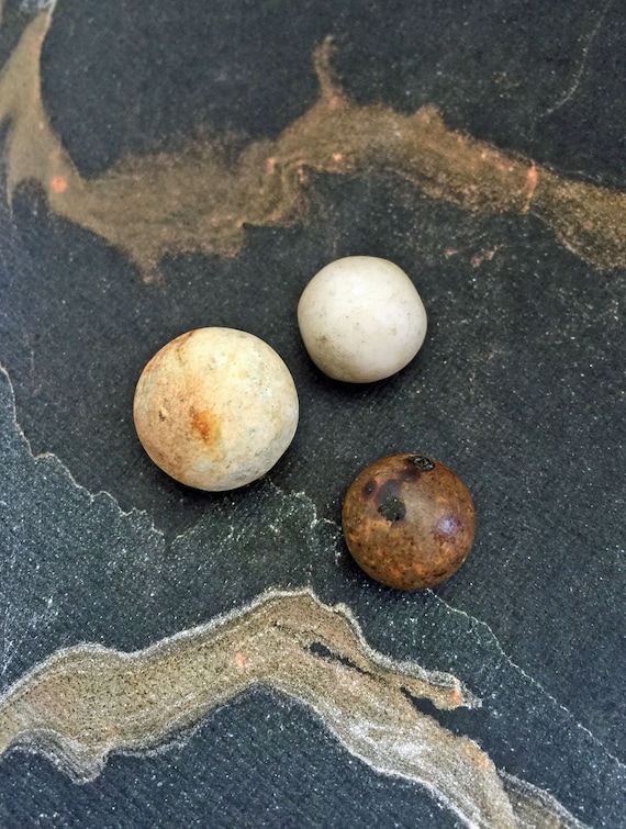 Were marbles when made clay What Are