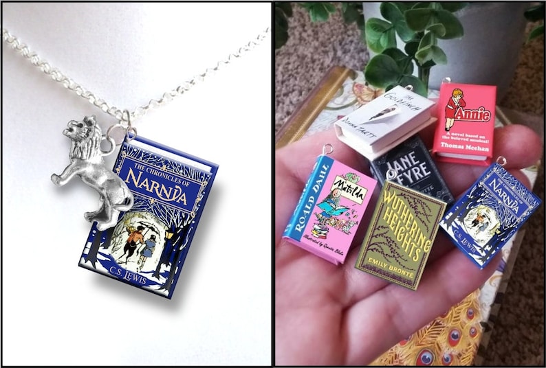 The Chronicles of Narnia with Your Choice of Charm Micro Mini 3-D Lion