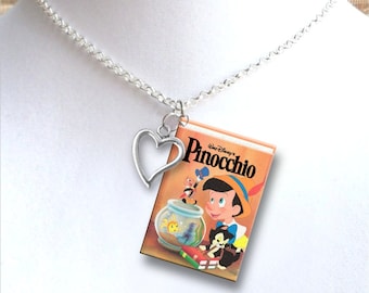 Vintage 925 Sterling Silver Disney Pinocchio Charm Pendant