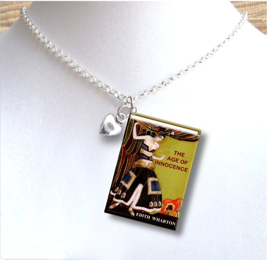 Oxidized Age of Innocence Book Charm main image 0
