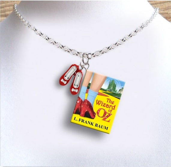 Miniature Book Charms  Book jewelry, Miniature books, Book necklace