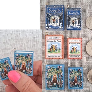 Sherlock Holmes - With Your Choice of Charm - Miniature Book Necklace image 5