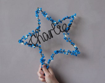 Personalised Star Light | Personalised Baby Gift | New Baby Night Light | Bedroom Decor