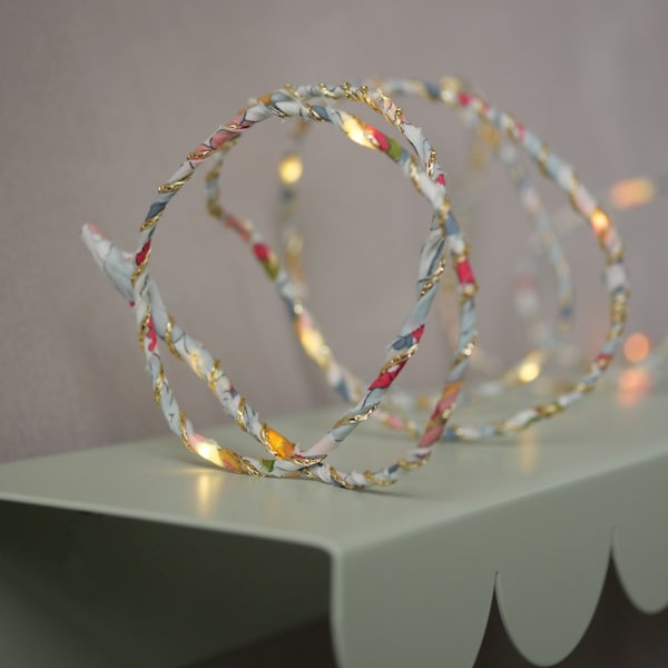 Liberty Print Fairy Light String | Nursery Decor | Kids room lights | New Baby Gift