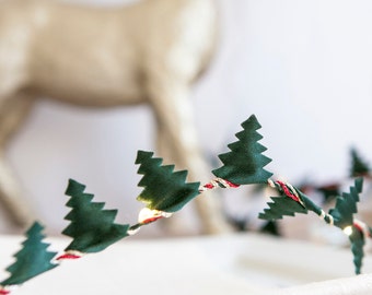 Christmas Tree Fairy Light String | Christmas Table Decoration | Miniature Xmas Tree Decoration