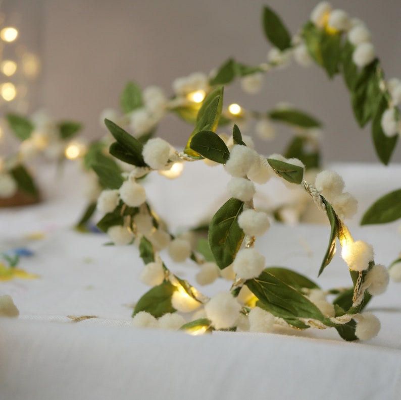 Mistletoe Fairy Lights: Battery Operated Christmas String Lights - Etsy