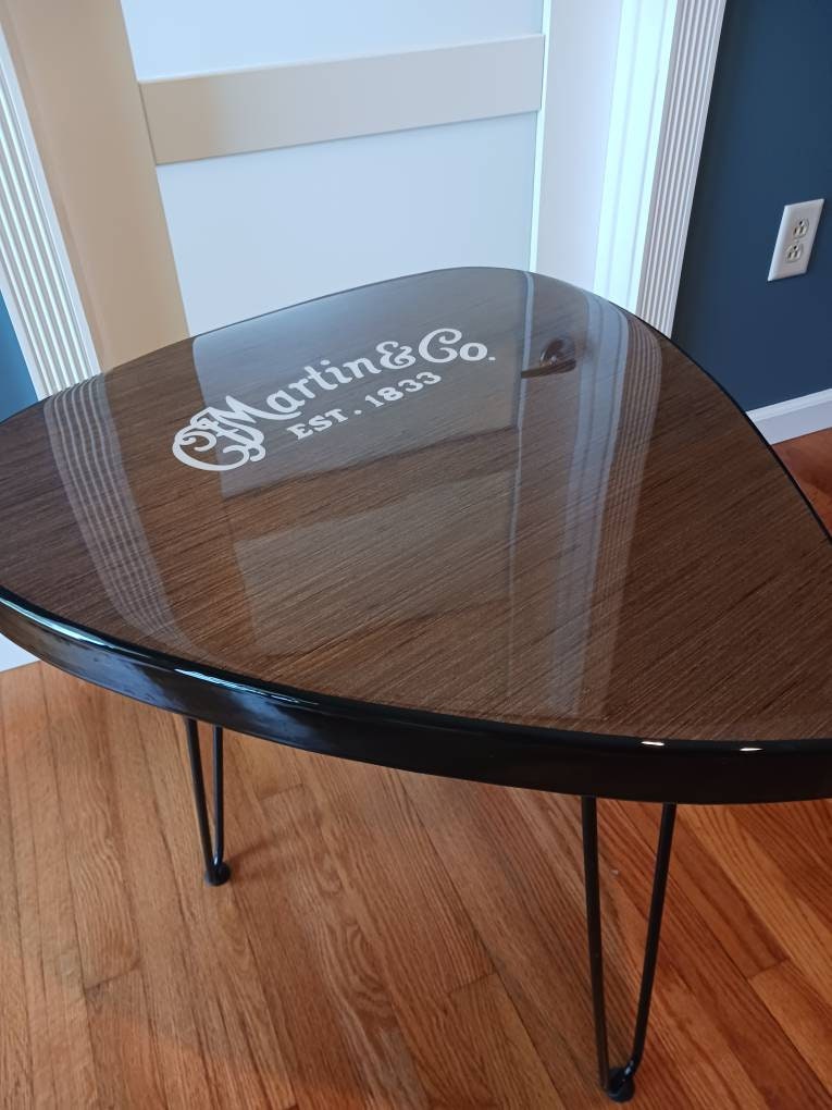 Guitar Pick Table Etsy