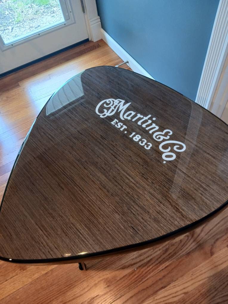 Guitar Pick Table Etsy