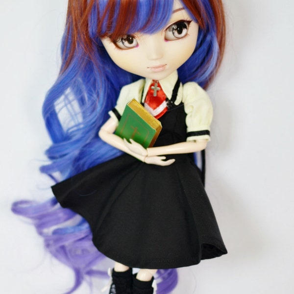 TMW-50 Pullip Doll hitzebeständige Faser Perücke BJD 1/3