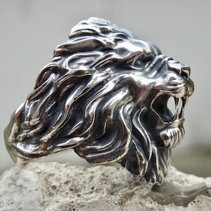 Etsy lion ring best sale