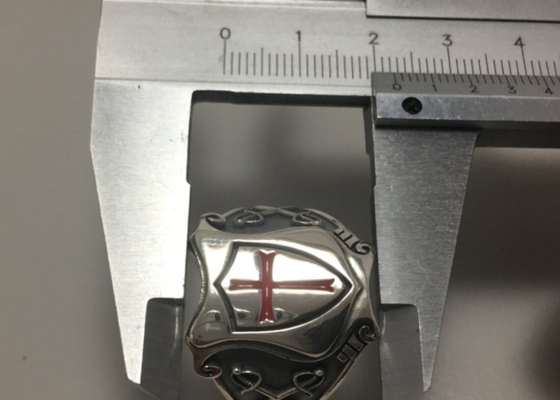 Freimaurer Ritter Tempelritter Ring Männerring Okk Produktbild-Vorschau 10