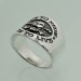 American Biker Indian Sterling Silver 925 Motorcycle Harley Ring - All Sizes US 9-15 - Handmade - View #2