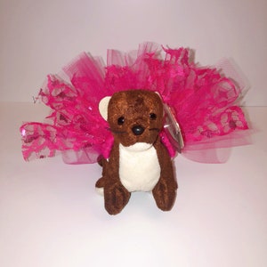 Limited Edition Tutu,Ferret Tutu, Ferret Outfit, Ferret Costume, Crazy Ferret Lady, Ferret Lover Gift, Colorful Pet Tutu, Small Animal Tutu