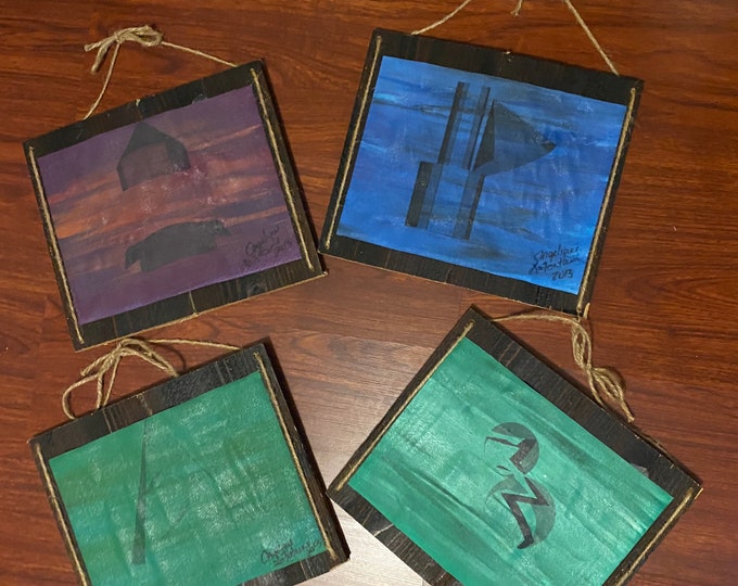 Geometry and Color (Set of 4)