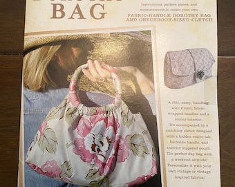 Amy Butler Dorothy Bag Sewing Pattern: Vintage Handbag & Clutch