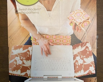 Amy Butler Laptop Cover and MP3 case Sewing Pattern - OOP 2008