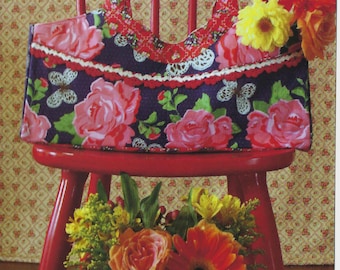 Bari J Flower Market Tote Bag Sewing Pattern - 2010